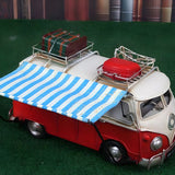 Picnic Bus Decorative Piece Cute Retro Home & Desk Decor