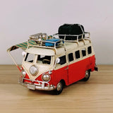 Picnic Bus Decorative Piece Cute Retro Home & Desk Decor