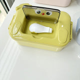 Dual Tier Stainless Steel Kids Rectangle Bento Lunch Box