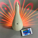 Rechargeable Peacock LED Night Light – Decorative Ambient Lamp