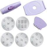 Salon Express Nail Stamping Kit Easy Nail Art Design Set