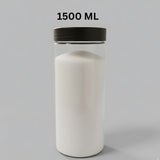 Transparent Storage Jar with Lid 1500 ml