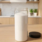 Transparent Storage Jar with Lid 1500 ml