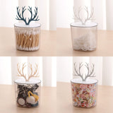 Creative Antler Cotton Swabs Container