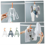 360° Rotating 4 in 1 Shoes Hanger Space Saving Organizer