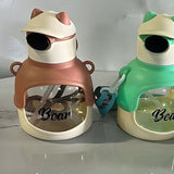 Bear Shaped Plastic Water Bottle 500 ML