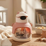 Bear Shaped Plastic Water Bottle 500 ML