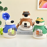Bear Shaped Plastic Water Bottle 500 ML