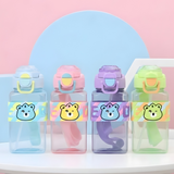 Plastic Colourful Bear Water Bottle 700 ML