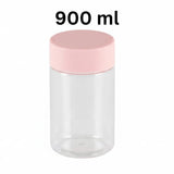 Ziba Airtight 900 ML Plastic Jar With Lid