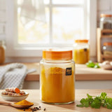 Ziba Airtight 180 ML Glass Jar  With Lid Small