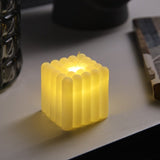 LED Cube Candle – Flameless Decorative Light