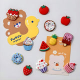 Pack of 6 Decorative Cute Fridge Magnets