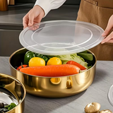 Mixing Bowl Stainless Steel with Lid
