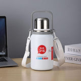 Thermos Vacuum Water Bottle Stainless Steel 1000ML