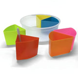 Round 6-in-1 Partition Kitchen Seasoning Box