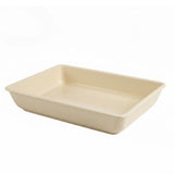 Melamine Cream Dish One Piece for Serving