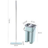 Floor Bucket Mop 360° Spin Mop with Durable Bucket System