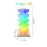 Triangle Rainbow Night Light Colorful LED Decor Lamp