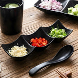 3 Section Sauce Dipping Dish Multi Purpose