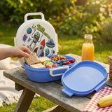 2 Layer Kids Printed Lunchbox