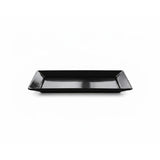 Melamine BLACK Platter Medium One Piece for Serving