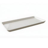 Melamine Big White Rectangular Tray for Serving Food