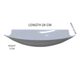 Melamine Cruise White Bowl One Piece for Serving