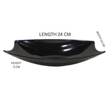 Melamine Cruise Black Bowl One Piece for Serving