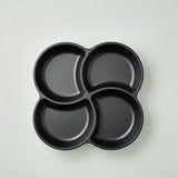 Four Section Melamine Dry Fruit Serving Dish