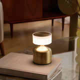 Mini Metal Desk Lamp USB Rechargeable