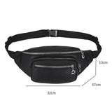 High Quality Leather Men’s Chest Bag