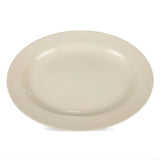 Melamine 10 Inch Small Cream Oval Dish One Piece for Serving Food