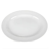 Melamine 12 Inch White Oval Dish One Piece for Serving Food