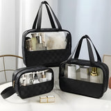 3 Pcs Toiletry & Cosmetics Storage Bag Set