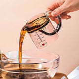 Acrylic 4 In 1 Measuring Cup for Kitchen Use