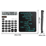 Portable Calculator with Writing Tablet  12 Digit Large LCD