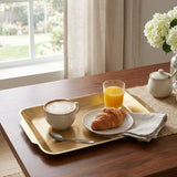 Golden Serving Tray Stainless Steel