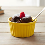 Melamine 2.5 Inch Yellow Ramekin Serving Bowl