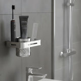 Wall Mounted Stainless Steel Brush Holder
