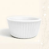 Melamine 4 Inch Ramekin White Bowl Serving Bowl