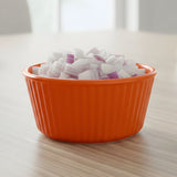 Melamine 4 Inch Ramekin Orange Bowl Serving Bowl
