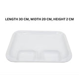 Melamine Fish Platter White Serving Plate