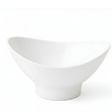 Melamine Lotus Large Serving White Bowl