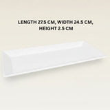 Melamine Craft White Serving Platter