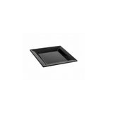 Melamine Small Swiss Black Serving Platter
