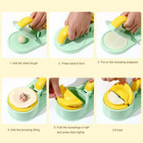 2 in 1 Dumpling & Samosa Mould Easy Folding Maker
