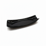Melamine Medium Black Serving Plate