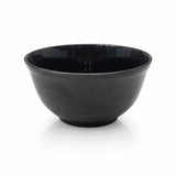 Melamine 7.5 Inch Large Black Serving Bowl