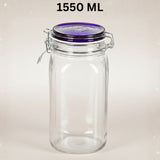 Ziba Airtight 1500 ML Glass Lock Jar XL